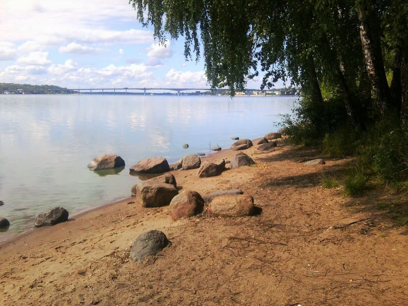 Пляж на Нариманова