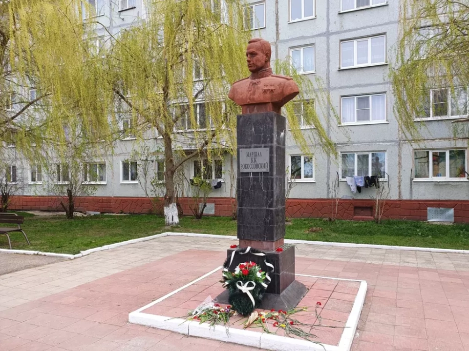 Бюст К.К. Рокоссовского