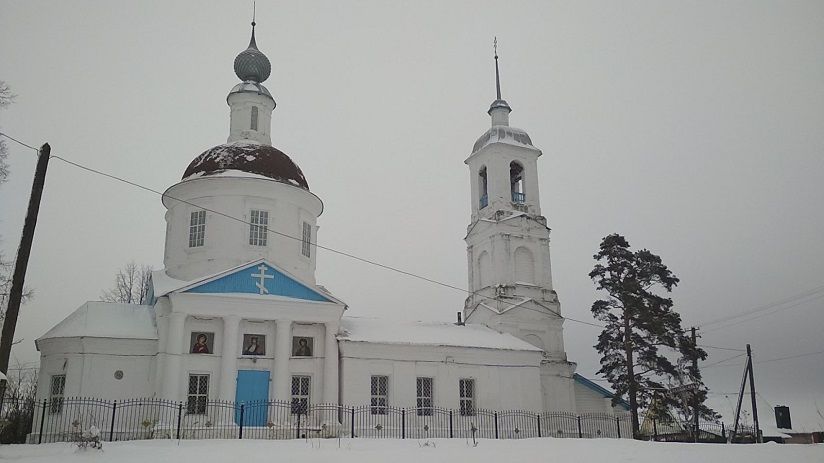 Церковь Казанской иконы Божией Матери в селе Светочева Гора