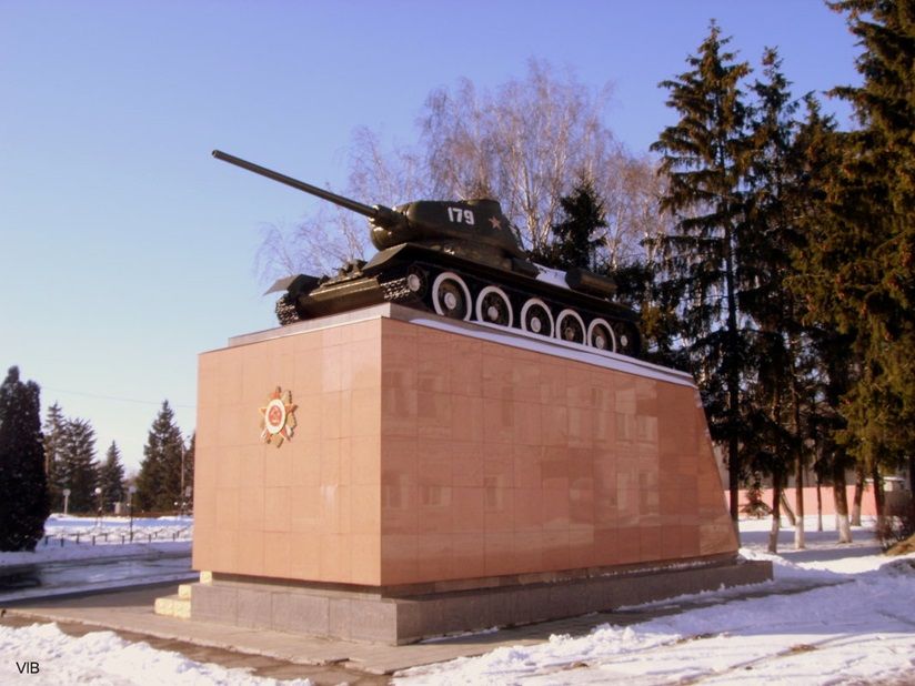 Памятник-танк Т-34