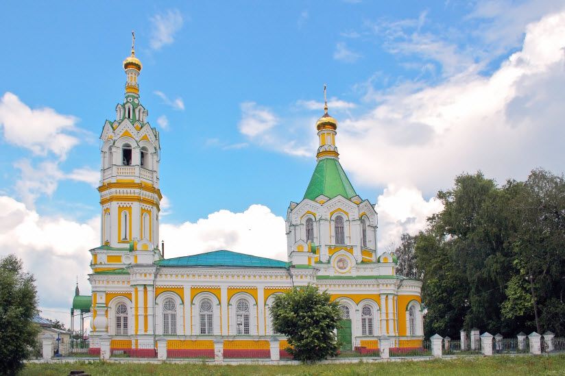 Церковь Тихвинской иконы Божьей Матери