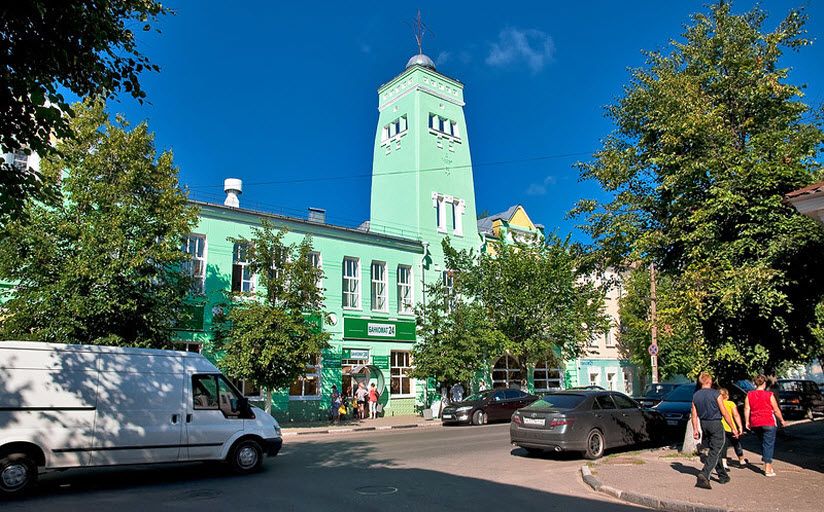Здание бывшей пожарной части