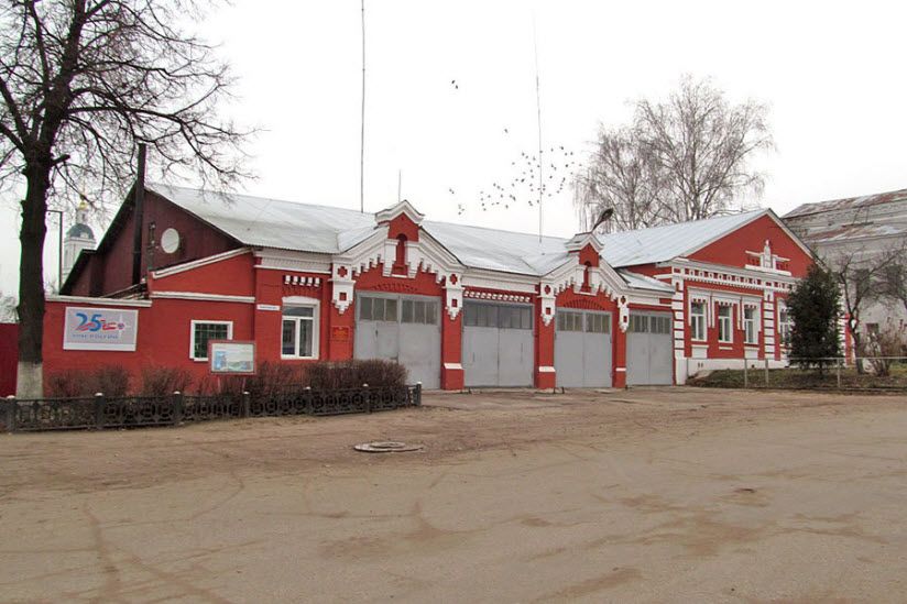 Здание пожарного депо
