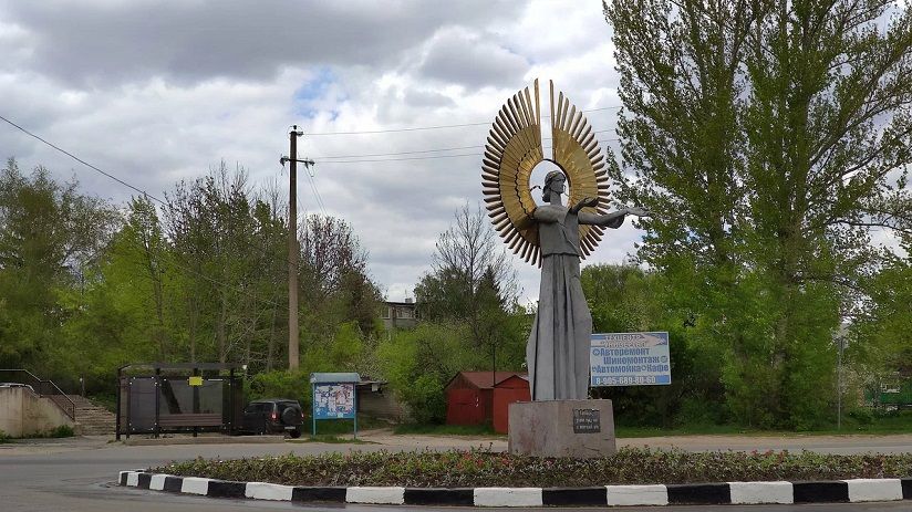 Жанровая скульптура Ангел-хранитель