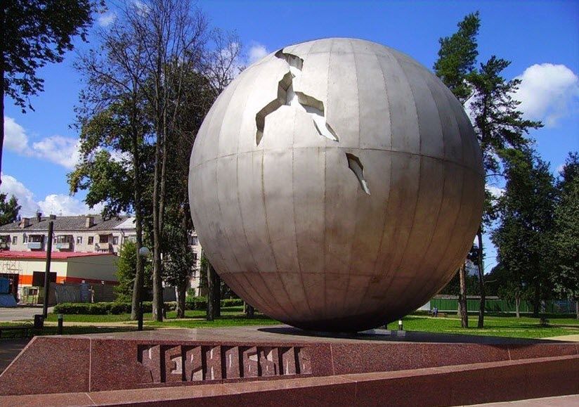 Памятник жертвам Чернобыля