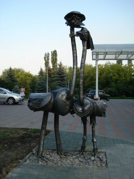 Страусы
