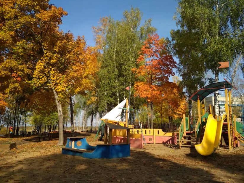 Парк культуры и отдыха Озеро Зелёное в Навашино