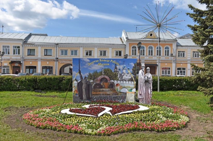 Клумба Муром