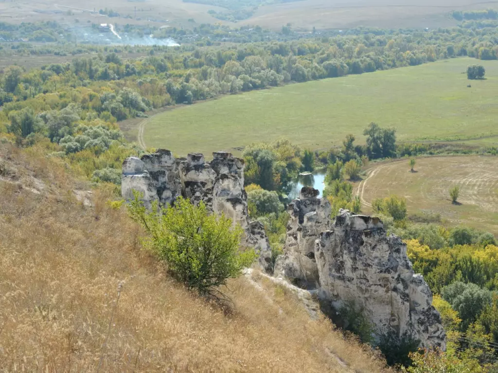 Меловые останцы Дивы