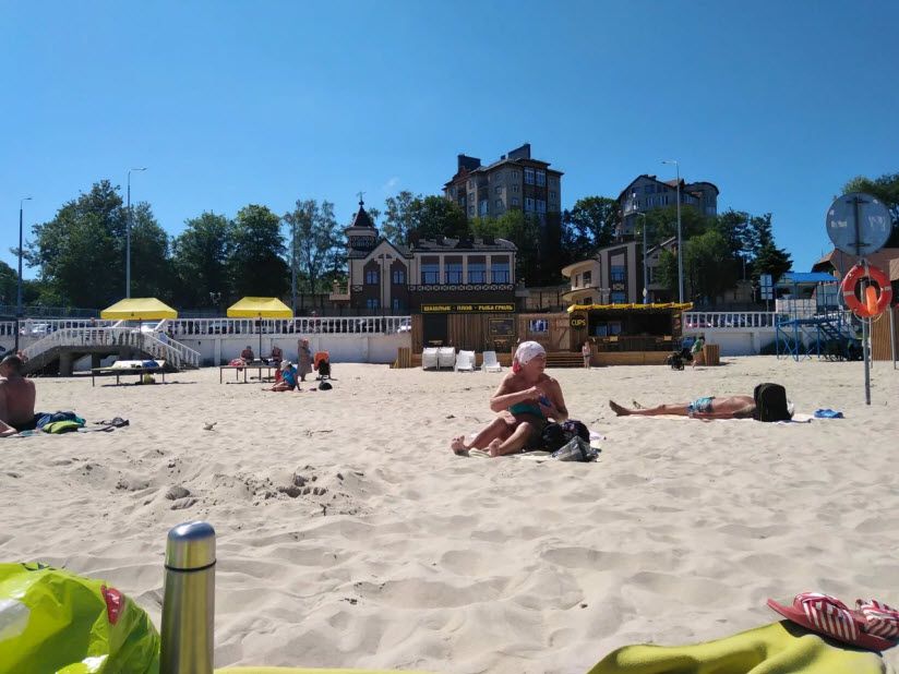 пляжи в Пионерском