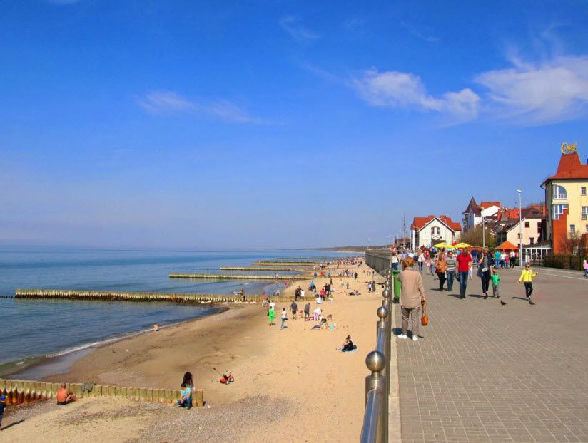 пляжи Зеленоградска