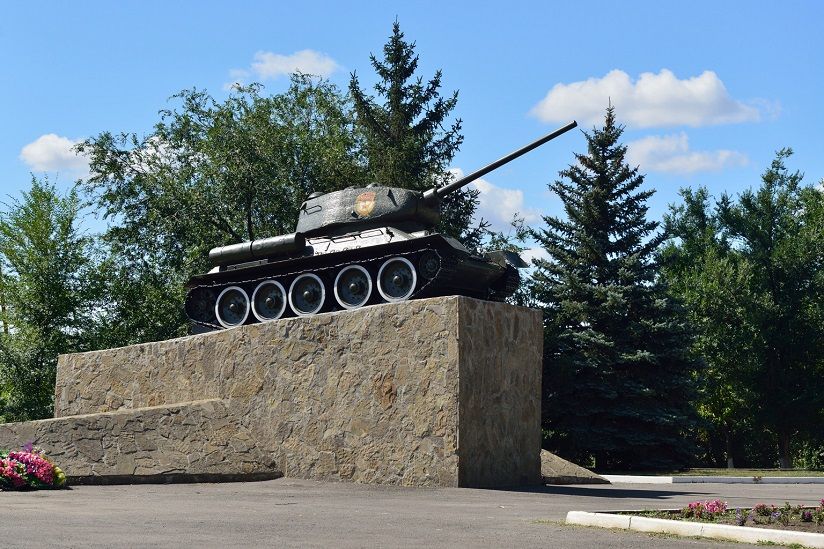 Памятник-танк Т-34