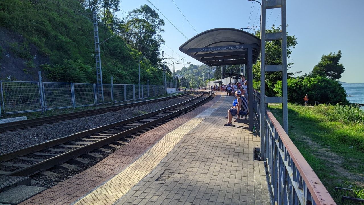 ЖД-мост через реку Буу