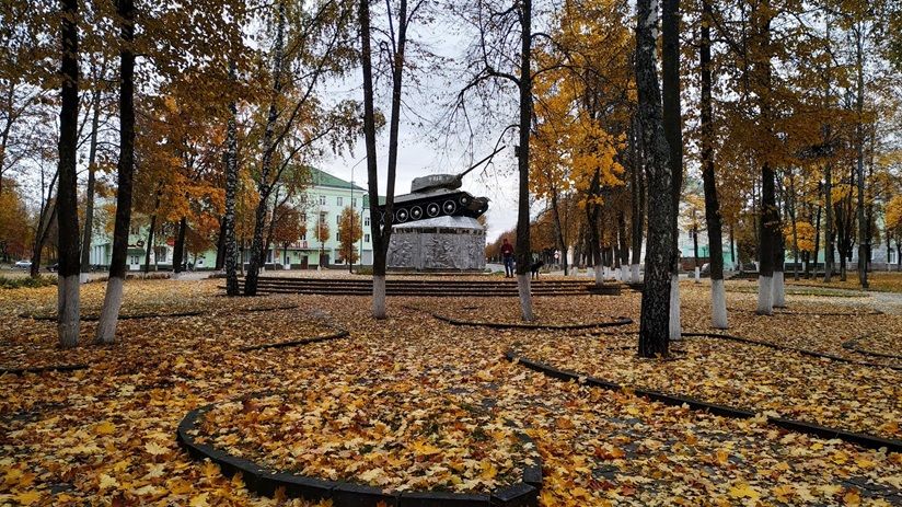 Памятник-танк Т-34