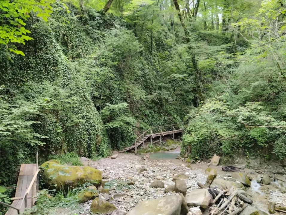 Каньон водопадов Прохладный