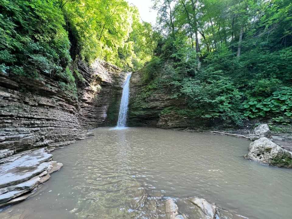Водопад Сердце Руфабго