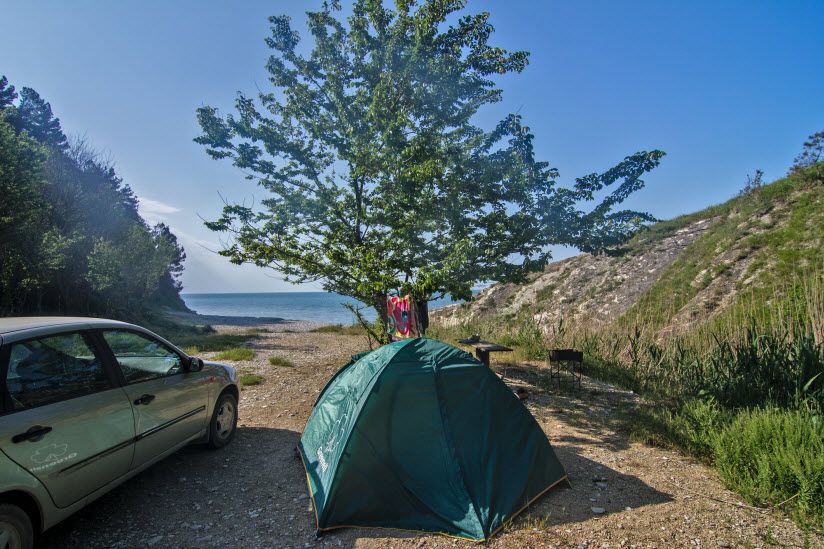 Кемпинг «Назарова дача» в Архипо-Осиповке