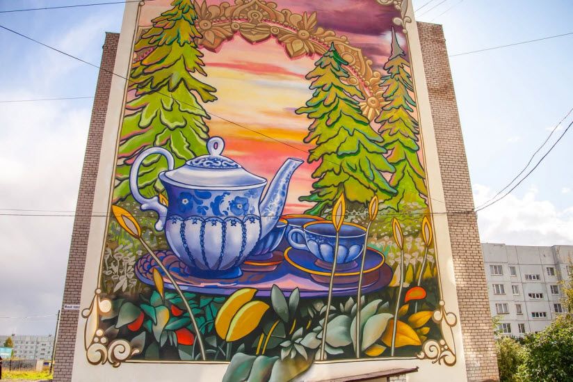 Граффити Фарфор