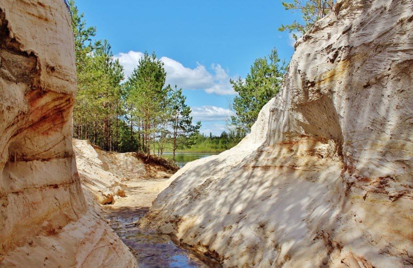 Малый лужский каньон
