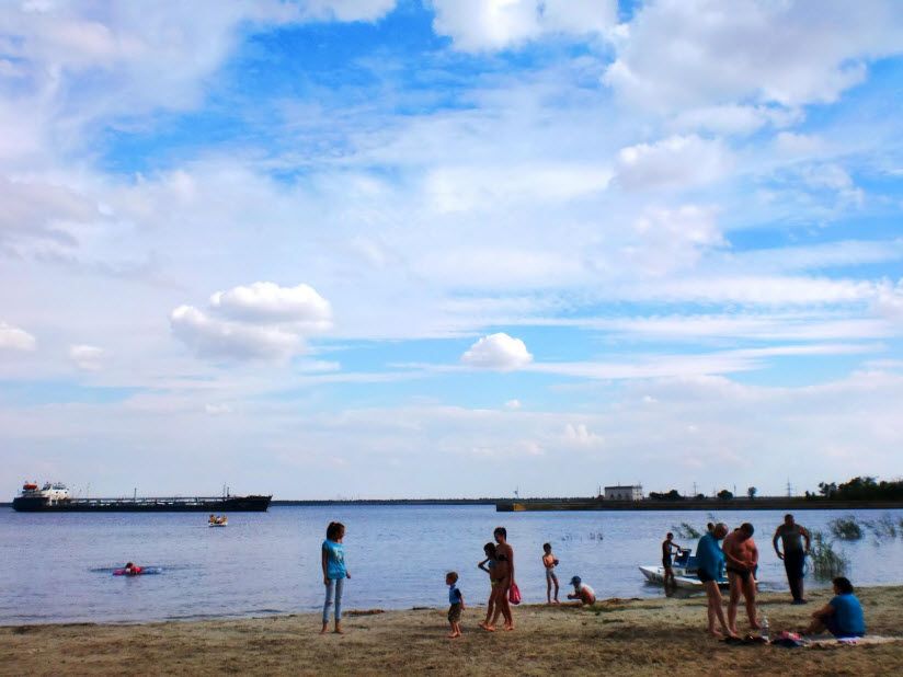 Пятиморский пляж