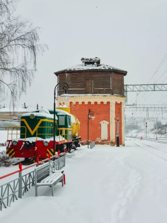 Водонапорная ЖД-башня