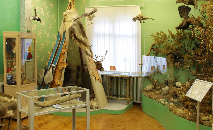 внутри музея