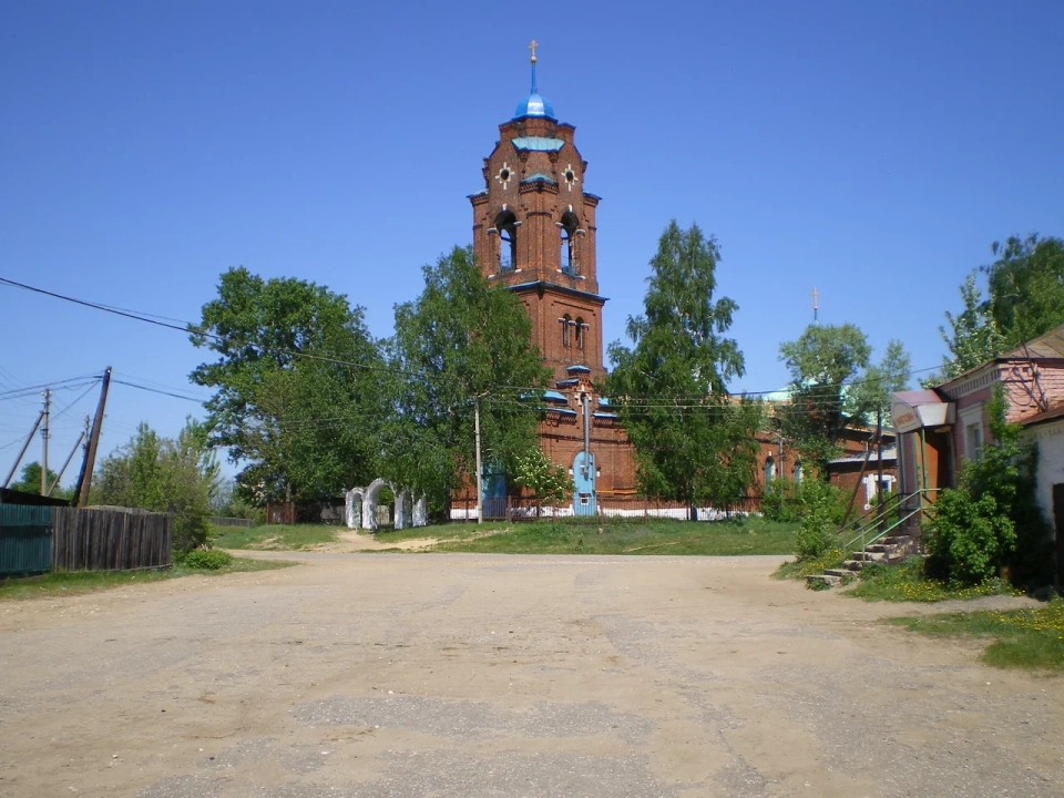 Церковь Вознесения Господня в Санском