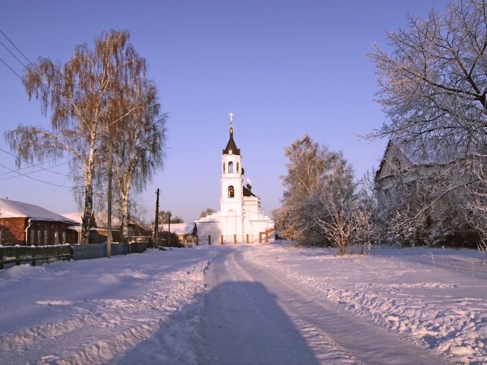 Казанский храм в с. Юшта