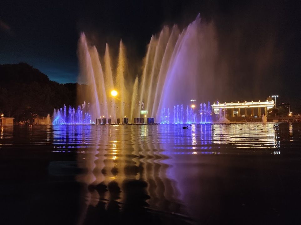 Фигурный фонтан