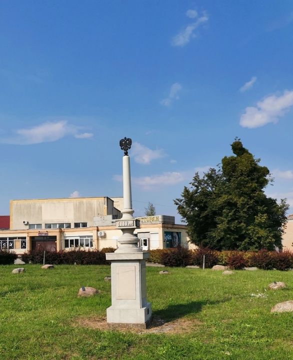 Арт-объект «Верстовой столб»