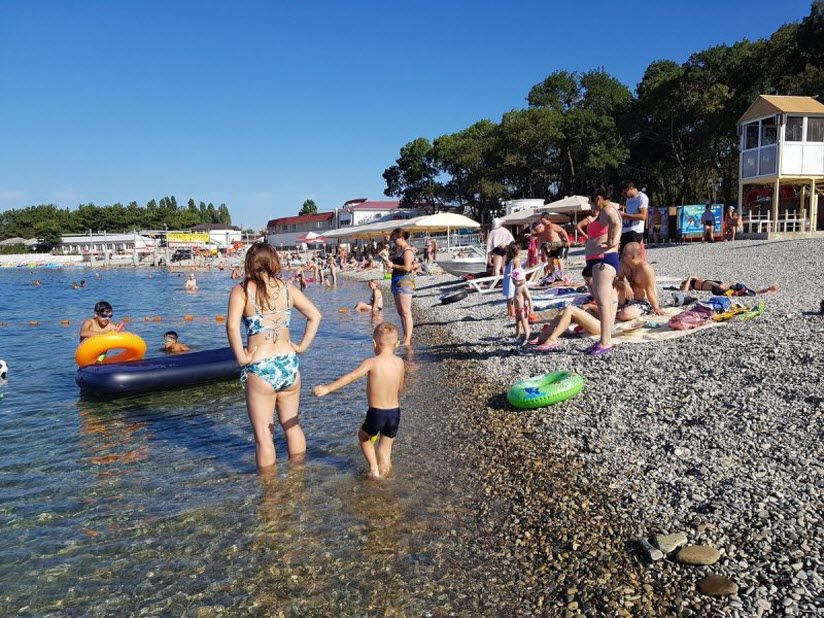 Центральный пляж (Дивноморье)