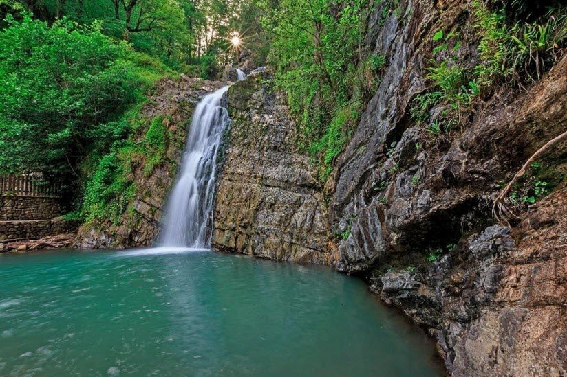 Водопады реки Пшада