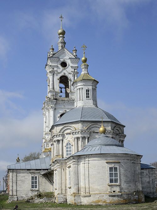 Преображенская церковь с колокольней в с. Погост