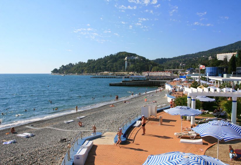 Пляж «Голубая горка»