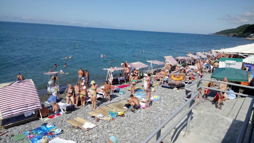 Центральный пляж Лоо