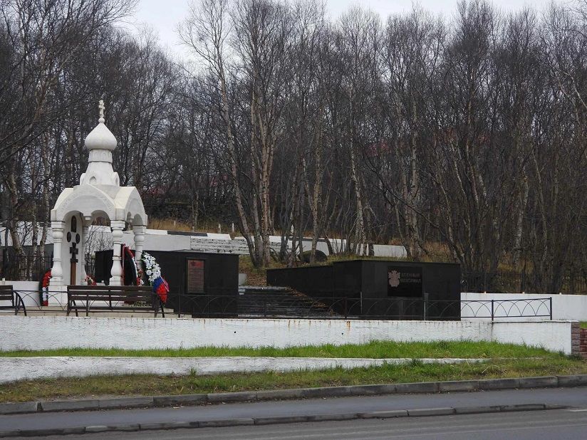 Мемориальный комплекс на воинском кладбище