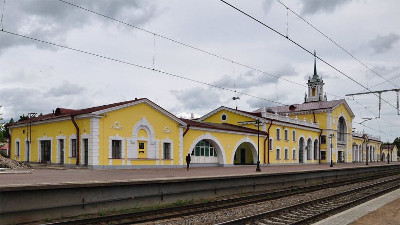 Станция Волхострой-1 (Здание железнодорожного вокзала)