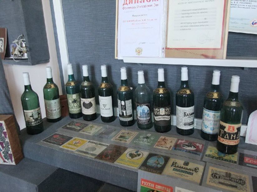 фото в Музее виноградарства и виноделия