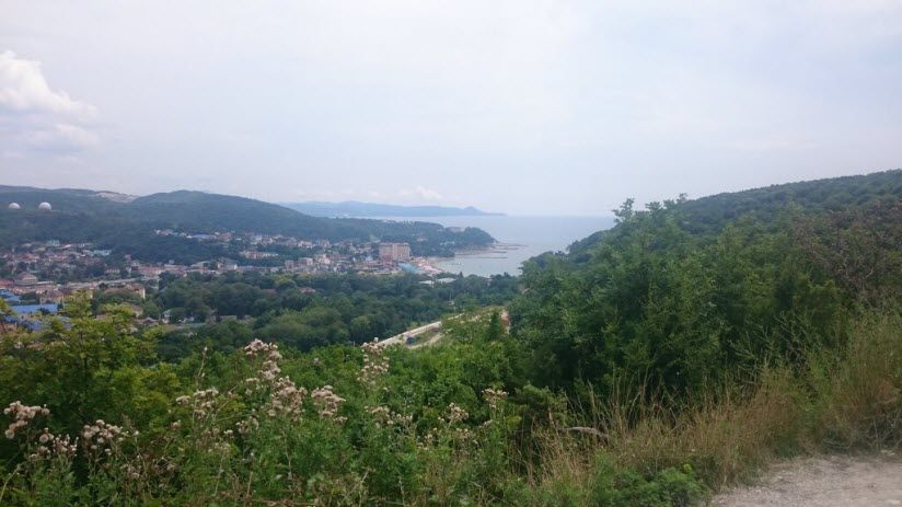 Смотровая площадка с видом на бухту Джубги