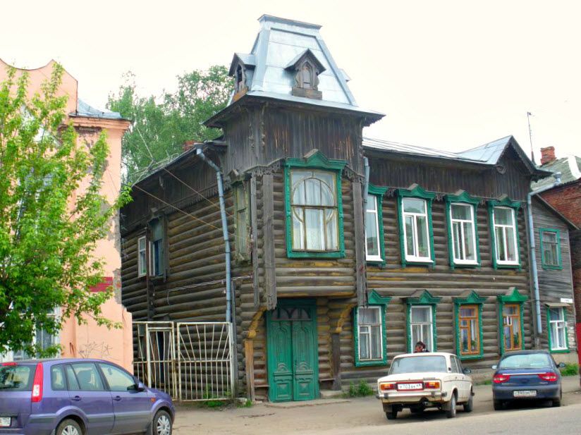 Деревянный дом Серепьевых