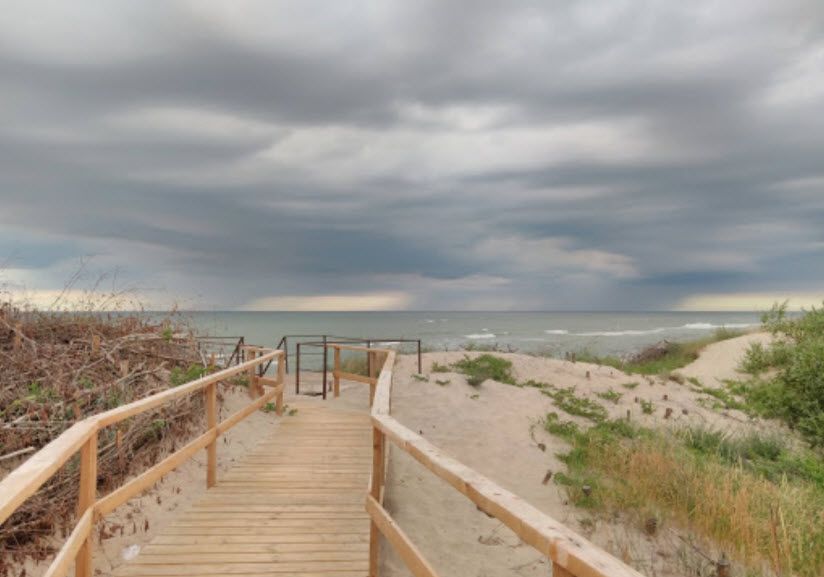 пляж Куршале