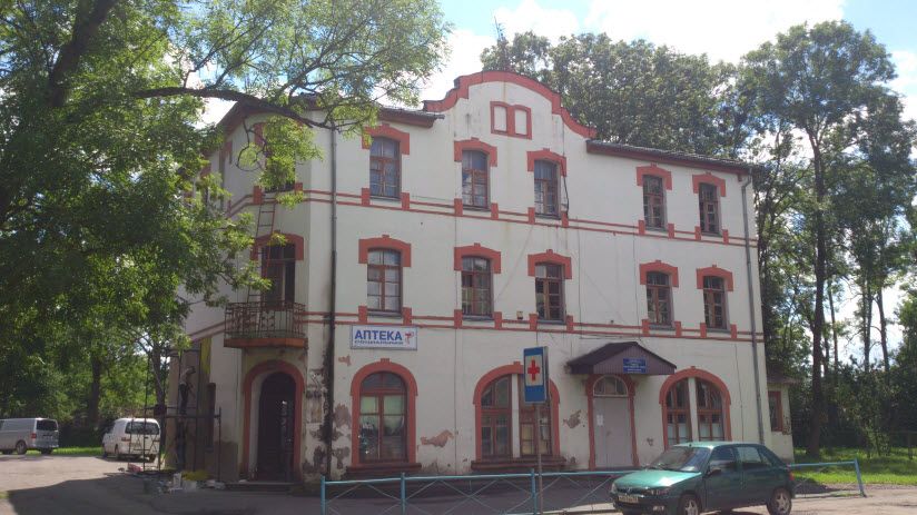 Здание привокзального отеля