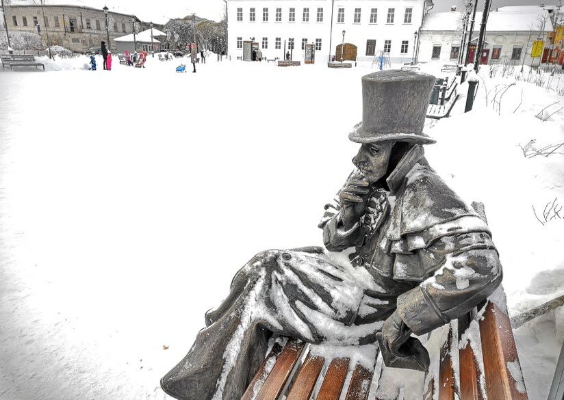 Памятник Н.В. Гоголю