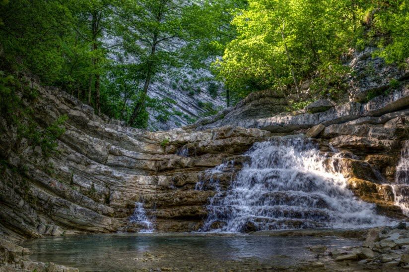 Пшадские водопады