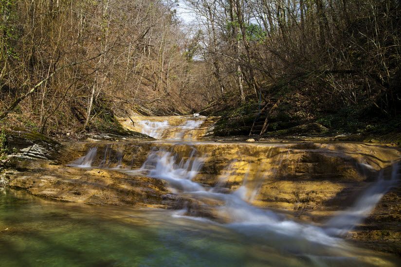 Водопад Четыре каскада