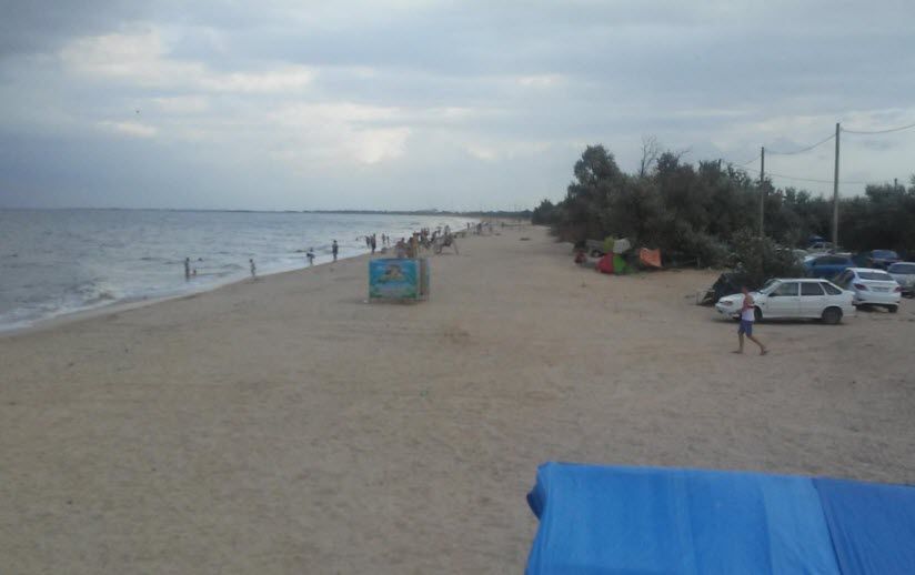 Пляж автокемпинга «Дружба»