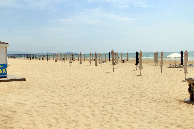 Пляж пансионата «Фея-1»