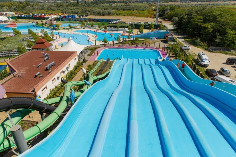 спуски аквапарка