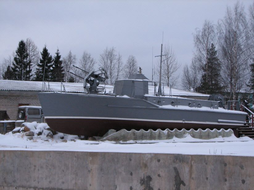 Военный катер Онежской флотилии