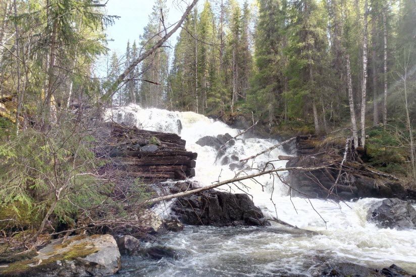 Водопад Селькякоски